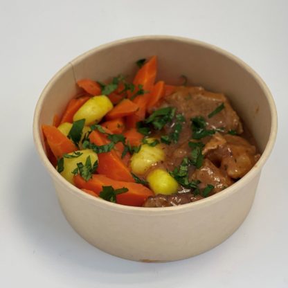VEAU MARENGO, GNOCCHIS ET CAROTTES SIFFLETS