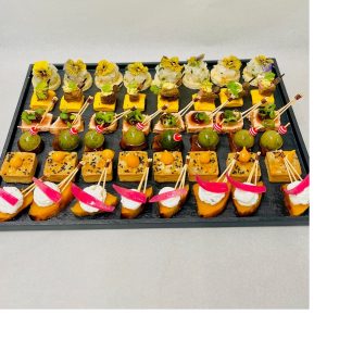 PLATEAU COCKTAIL SALE  48P  CHARLES FRANCOIS DAUBIGNY