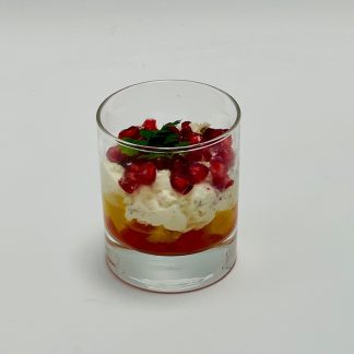 RILLETTES DE BAR A L ESTRAGON, CLEMENTINES ET PAMPLEMOUSSES