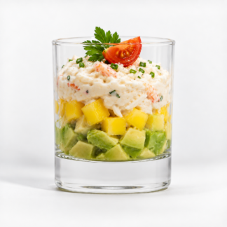 VERRE D'AVOCAT MANGUE CRABE