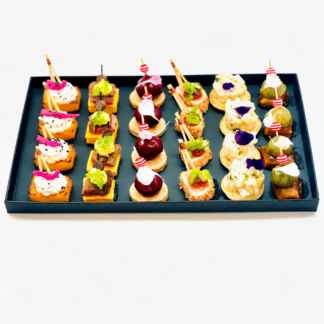 PLATEAU LOUIS DELAPORTE 24 PIECES SALEES